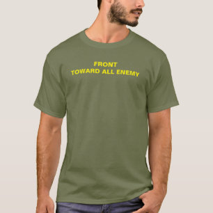Front gegen alle feindlichen militärischen T-Shirt