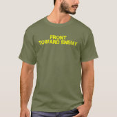 Front gegen Feind Funny Military T-Shirt (Vorderseite)