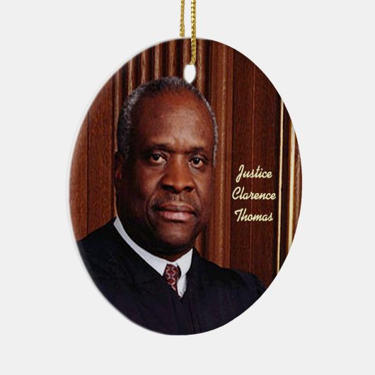 Front: Justice Clarence Thomas Ornaments Keramikornament (Rechts)