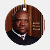 Front: Justice Clarence Thomas Ornaments Keramikornament (Vorne)
