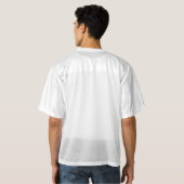 Front NAVY SILVER GRAY WHITE Mens Football Jersey (Schwarz voll)