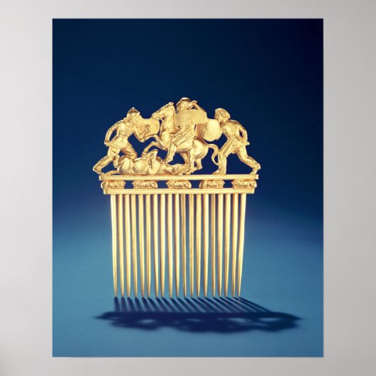 Front of a Scythian comb Poster (Vorne)