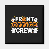 Front Office Crew Pumpkin Office Staff Soky Hallow Magnet (Vorne)