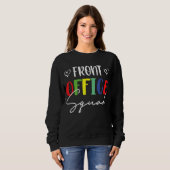 Front Office Squad Crayon Liebe Fiancé School Sweatshirt (Vorne ganz)
