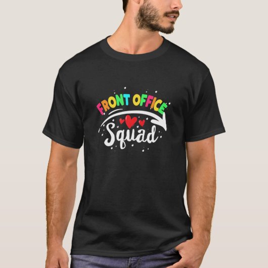 Front Office Squad, Fuuny Team Front Office T-Shirt (Vorderseite)