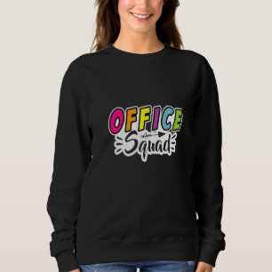 Front Office Squad Schulsekretärin Back To School Sweatshirt