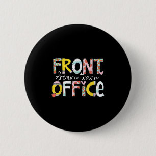 Front Office Traumteam Zurück zur Schule Erster Sc Button