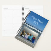 Front Photo Custom Family Planner Ocean Scene Planer (Anzeige)