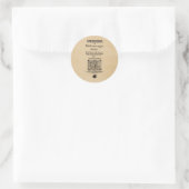 Front Piece to A Midsommer Nights Dream Quarto Runder Aufkleber (Tasche)
