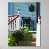 Front Porch in Ocean Grove NJ Poster (Vorne)