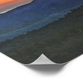 Front Range Sunrise, Colorado Poster (Ecke)