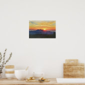 Front Range Sunrise, Colorado Poster (Küche)