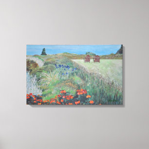 Front Row View nach Nordküste Kalifornien Leinwanddruck