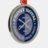 Front Royal (B&G) Ornament Aus Metall (Rechts)