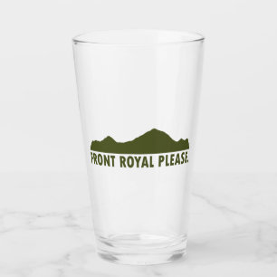 Front Royal Virginia Bitte Glas