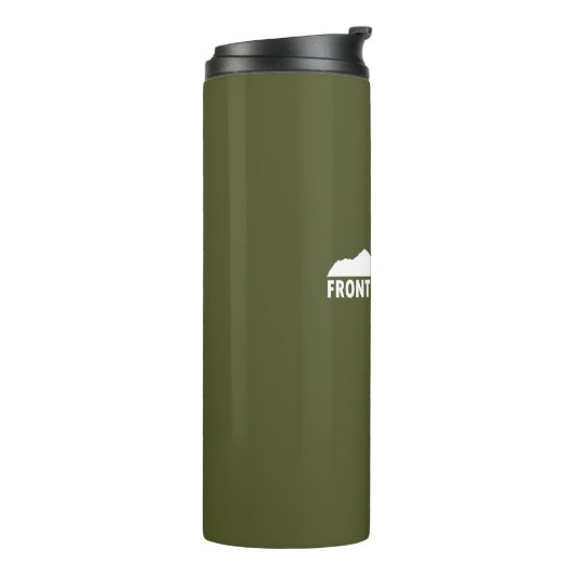 Front Royal Virginia Bitte Thermosbecher (Nach links gedreht)