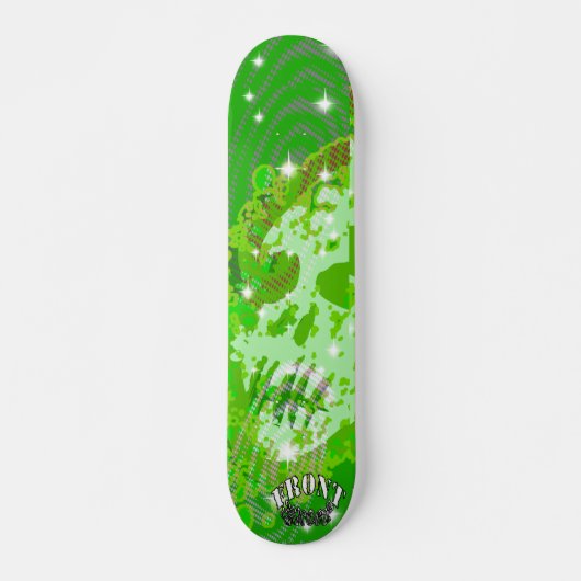 Front Street Phantom Green Skateboard (Vorne)