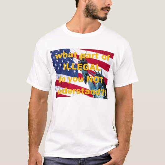 Front_T_shirt_Illegal T-Shirt (Vorderseite)