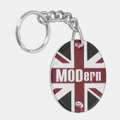 (Front u. Rückseite) Logo auf Schachbrett u. Schlüsselanhänger (Vorderseite links)