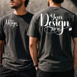 Front- und Rückseiten-Logo Custom Business Brandin T-Shirt