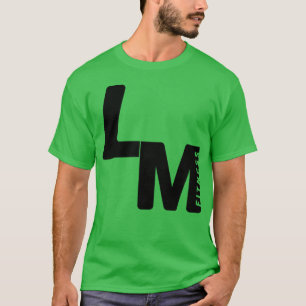 Front- und Rückseiten-Logo retro T-Shirt