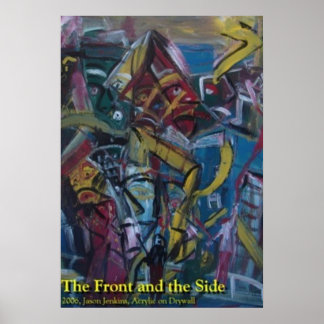 Front und Seite Poster