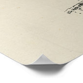 Front View Buckingham Palace Poster (Ecke)