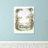 Front Views in the Interior of Guiana, Leinwanddruck (Insitu (Holzboden))