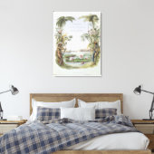 Front Views in the Interior of Guiana, Leinwanddruck (Insitu (Schlafzimmer))