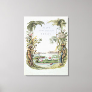 Front Views in the Interior of Guiana, Leinwanddruck