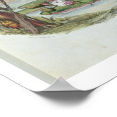 Front Views in the Interior of Guiana, Poster (Ecke)