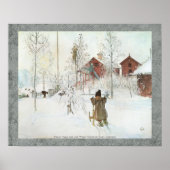 Front Yard und Wash House Carl Larsson 20x16 Poster (Vorne)