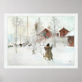 Front Yard und Wash House Carl Larsson Poster (Vorne)