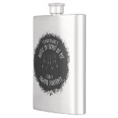 Frontal Lobotomy Flask Flachmann (Links)