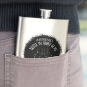 Frontal Lobotomy Flask Flachmann (Beispiel)