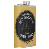 Frontal Lobotomy Flask Flachmann (Rechts)