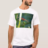 Frontal Red and Black Dragonfly T-Shirt (Vorderseite)