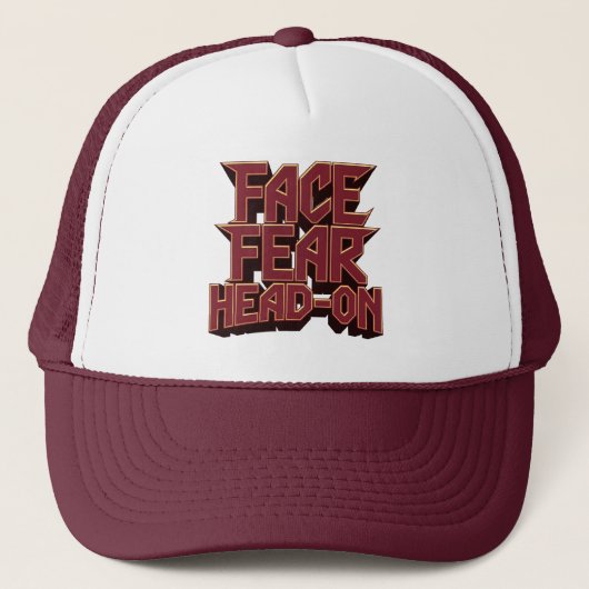 Frontalängste Truckerkappe (Vorderseite)