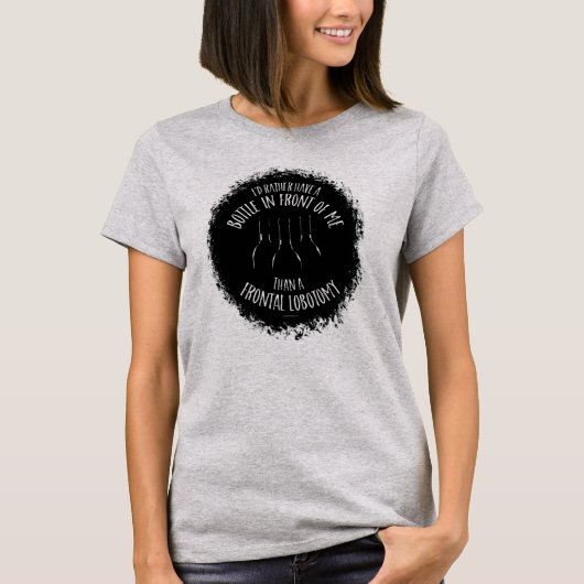 Frontallobotomie-T - Shirt (Vorderseite)