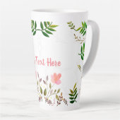 Fronten, Blätter und Blume Milchtasse (Rechte Ecke)