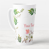 Fronten, Blätter und Blume Milchtasse (Linke Ecke)