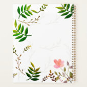Fronten, Blätter und Blume Planer (Rückseite)
