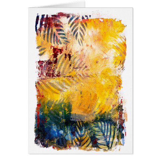 Fronten: Tropische Grußkarte (Vorne)