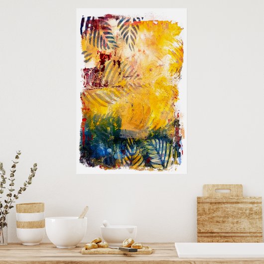 Fronten Tropisches Poster (Küche)