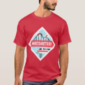 Fronten- und Zitatzurück Shirt des Logo-Mrcoaster1 (Vorderseite)