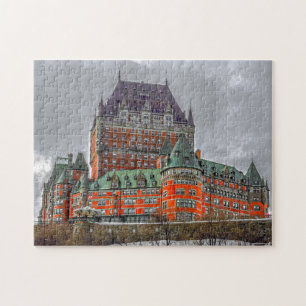 Frontenac-Gebäude Québec. Puzzle