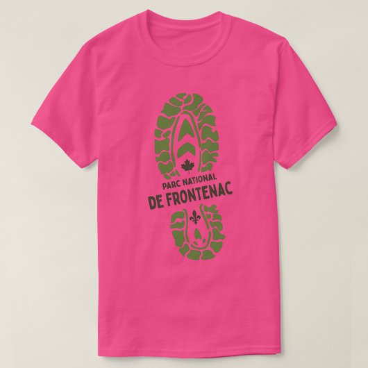Frontenac National Park Quebec Canada QC Hiki T-Shirt (Design vorne)