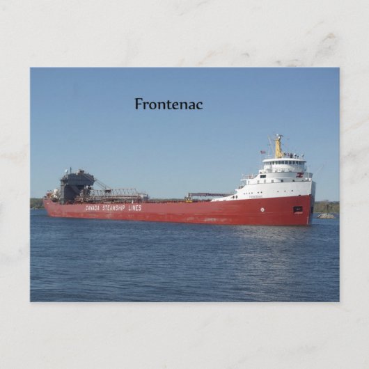 Frontenac-Postkarte Postkarte (Vorderseite)