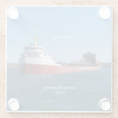 Frontenac-Untersetzer Glasuntersetzer (Rückseite)