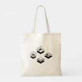 Frontend Bundler Tote Bag - B&W Tragetasche (Rückseite)